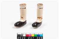 尪仔腳-功夫鞋藏品圖，第1張