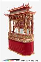 布袋戲台-彩樓(六合軒)藏品圖，第2張