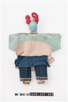 布袋戲偶-花面童(青)藏品圖，第5張