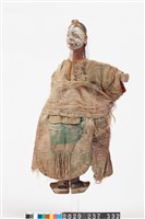 布袋戲偶-狐狸公(素面)藏品圖，第4張