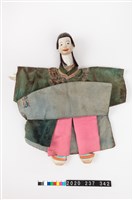 布袋戲偶-憨童旦藏品圖，第5張