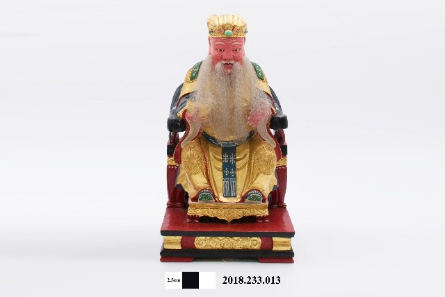 拜殿神像二十四尊－土地公的圖片