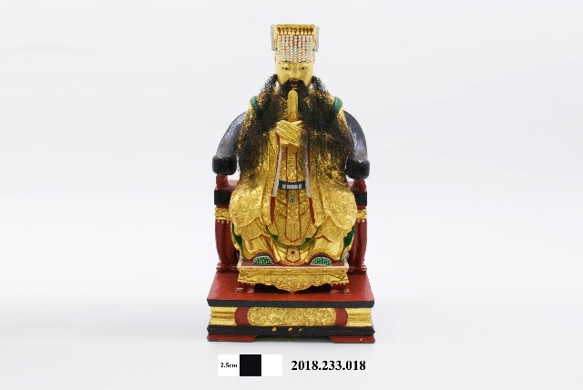 拜殿神像二十四尊－玉皇大帝的圖片