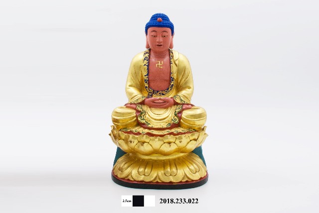 拜殿神像二十四尊－釋迦牟尼佛的圖片