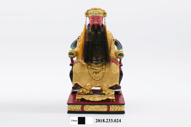 拜殿神像二十四尊－開台聖王的圖片
