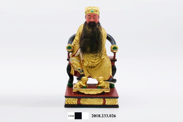 拜殿神像二十四尊－文昌帝君的圖片