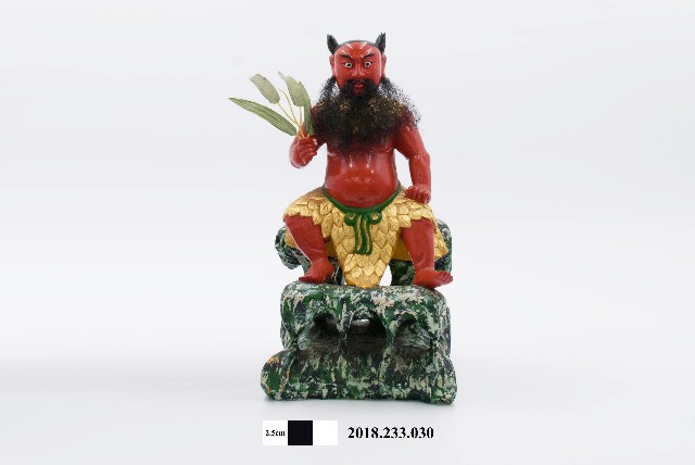 拜殿神像二十四尊－神農大帝的圖片