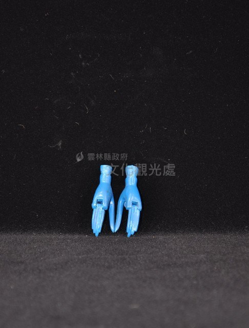 尪仔手-文手(藍)藏品圖，第3張