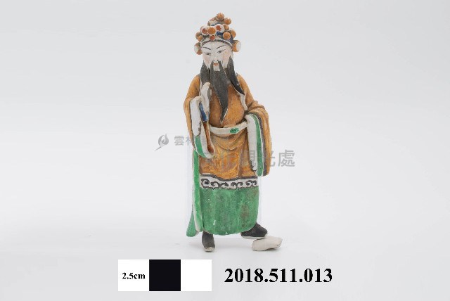 交趾陶人物八件藏品圖，第1張