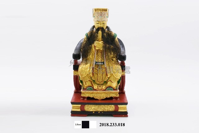 拜殿神像二十四尊－玉皇大帝藏品圖，第1張