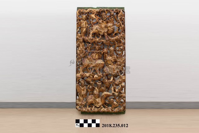 建築構件－木雕八仙堵藏品圖，第1張