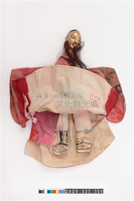 布袋戲偶-金面秋文藏品圖，第5張