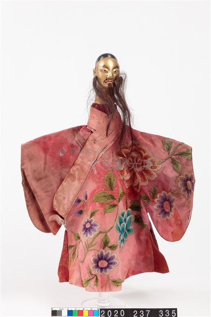 布袋戲偶-金面秋文藏品圖，第1張