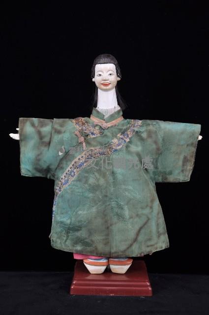 布袋戲偶-憨童旦藏品圖，第6張