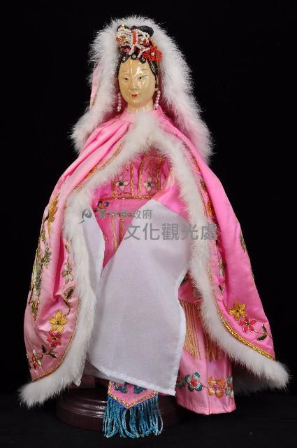 布袋戲偶-虞姬藏品圖，第5張