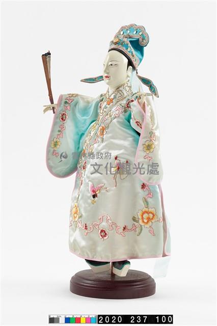 布袋戲偶-梁山伯藏品圖，第4張