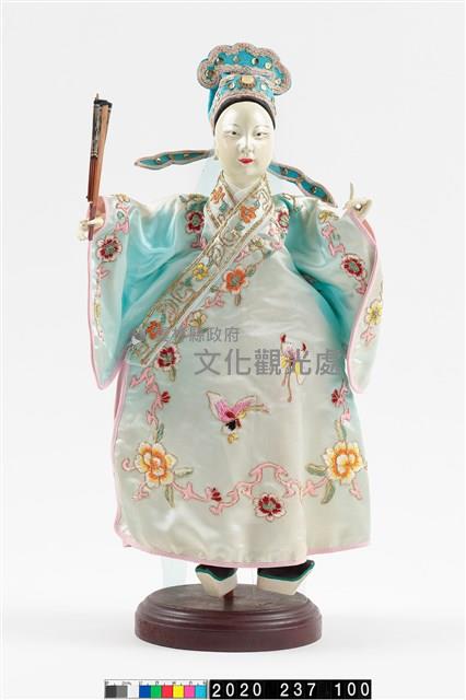 布袋戲偶-梁山伯藏品圖，第1張