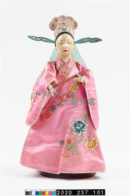 布袋戲偶-祝英台藏品圖，第1張
