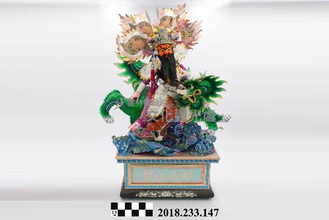 紙糊神像—靈山山神藏品圖，第1張