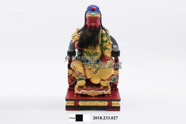 拜殿神像二十四尊－關聖帝君藏品圖，第1張