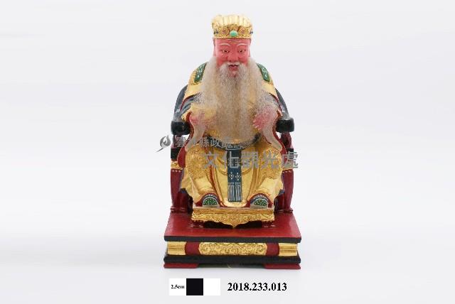 拜殿神像二十四尊－土地公藏品圖，第1張