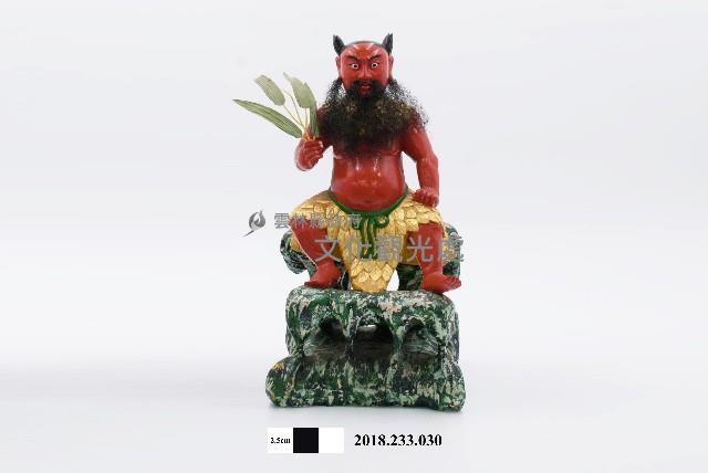 拜殿神像二十四尊－神農大帝藏品圖，第1張