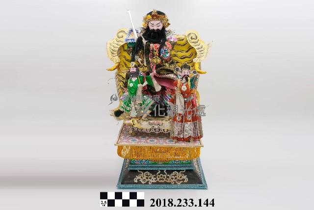 紙糊神像—玄天上帝藏品圖，第1張