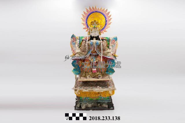 紙糊神像—玉皇天尊藏品圖，第1張