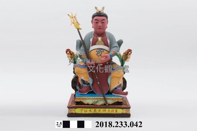 六十甲子太歲星君－丁卯太歲沈興大將軍藏品圖，第1張