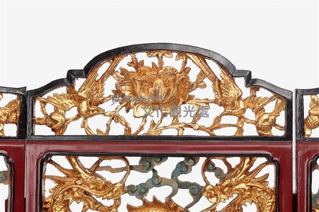 布袋戲道具-屏風藏品圖，第3張