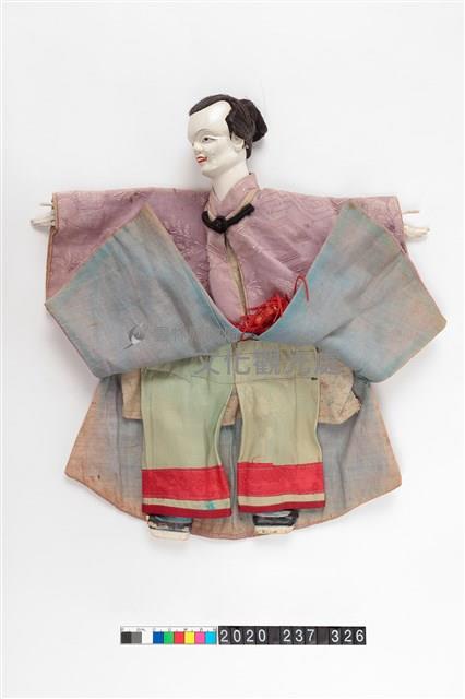 布袋戲偶-大頭旦藏品圖，第5張