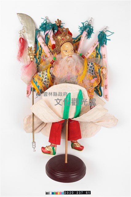 布袋戲偶-黃忠藏品圖，第5張