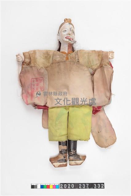 布袋戲偶-狐狸公(素面)藏品圖，第5張