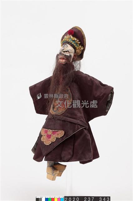 布袋戲偶-張天龍( 三塊合)藏品圖，第4張