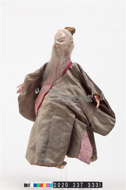 布袋戲偶-仙頭春公藏品圖，第4張