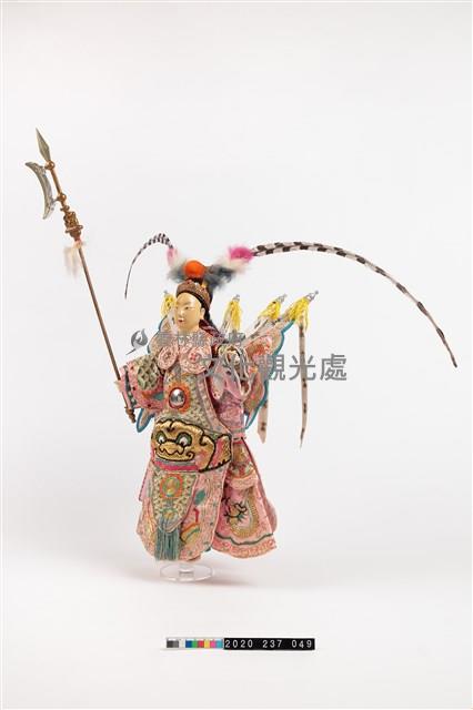 布袋戲偶-呂布藏品圖，第4張