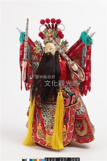 布袋戲偶-秦瓊藏品圖，第4張