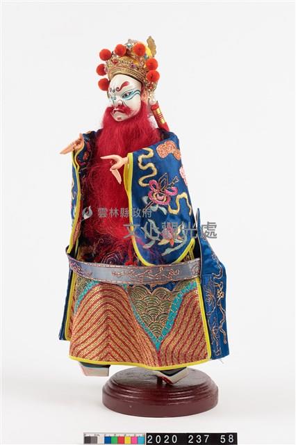布袋戲偶-孫權藏品圖，第4張