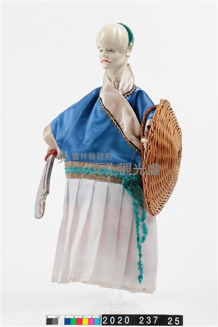 布袋戲偶-大頭藏品圖，第4張