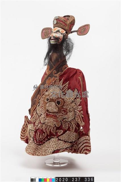 布袋戲偶-鍾馗藏品圖，第4張