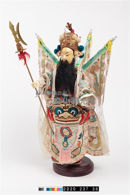 布袋戲偶-薛仁貴藏品圖，第4張