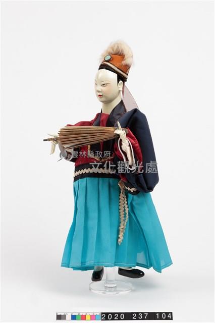 布袋戲偶-陳三藏品圖，第4張