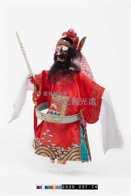 布袋戲偶-鍾馗藏品圖，第4張