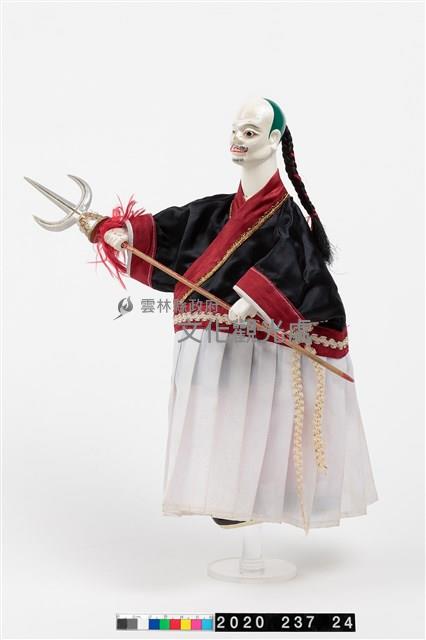 布袋戲偶-葫仔面藏品圖，第4張