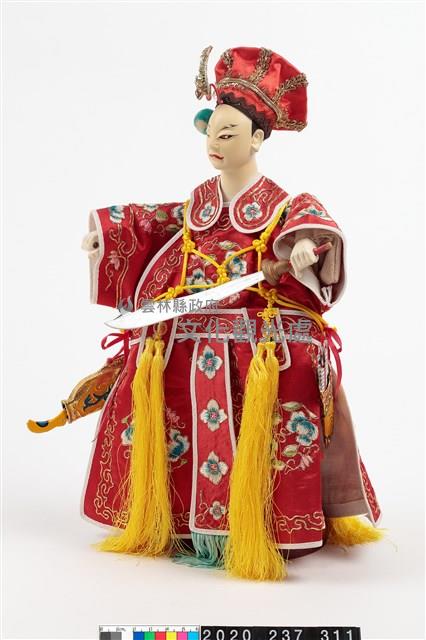 布袋戲偶-紀冠英藏品圖，第4張