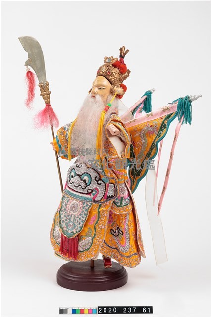 布袋戲偶-黃忠藏品圖，第4張