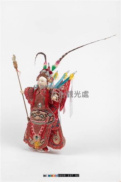 布袋戲偶-薛丁山藏品圖，第4張