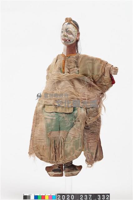 布袋戲偶-狐狸公(素面)藏品圖，第4張