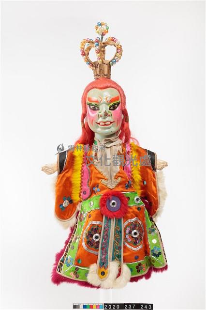 布袋戲偶-青海魔君鐵甲神藏品圖，第1張