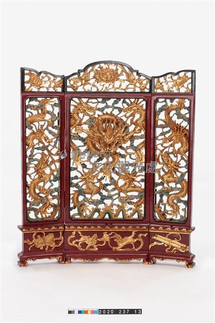 布袋戲道具-屏風藏品圖，第1張